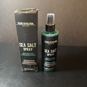 New Sea Salt Spray for Hair Men Texturizing Spray With Kelp Viking Revolution